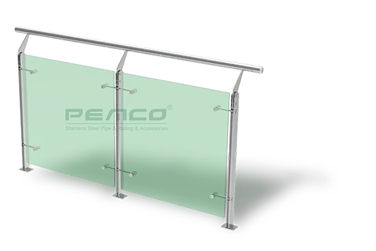 spider clamp glass railing 8