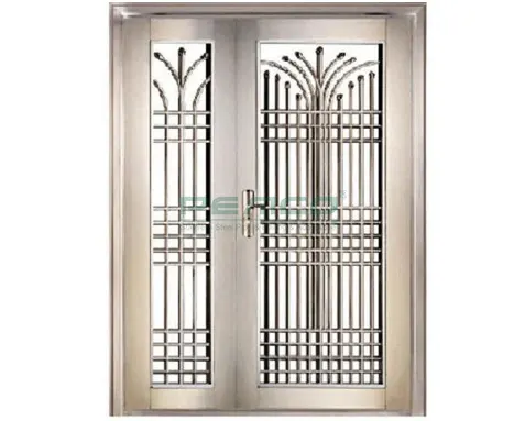 stainless steel door